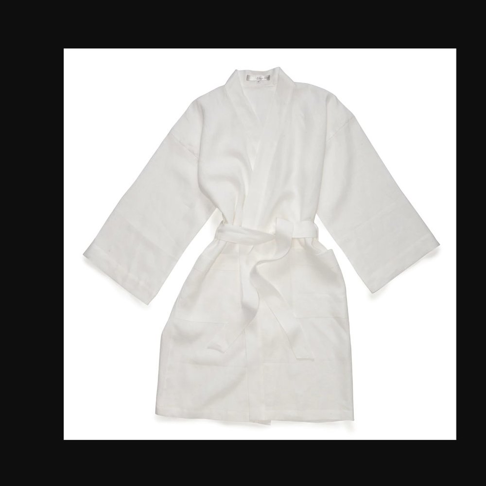 NWT Claridge & King The Linen Robe